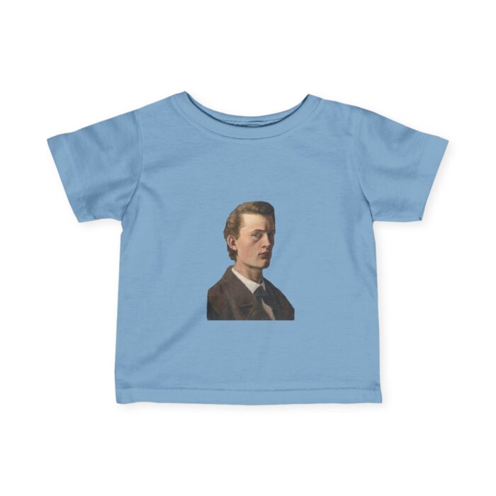 Munch Baby Tee – “Self-Portrait” Soft Cotton Baby T-Shirt