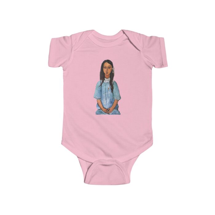 Modigliani Baby Bodysuit – “Alice” Soft Cotton Baby Onesie